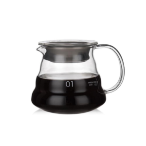 إبريق قهوة زجاجي
